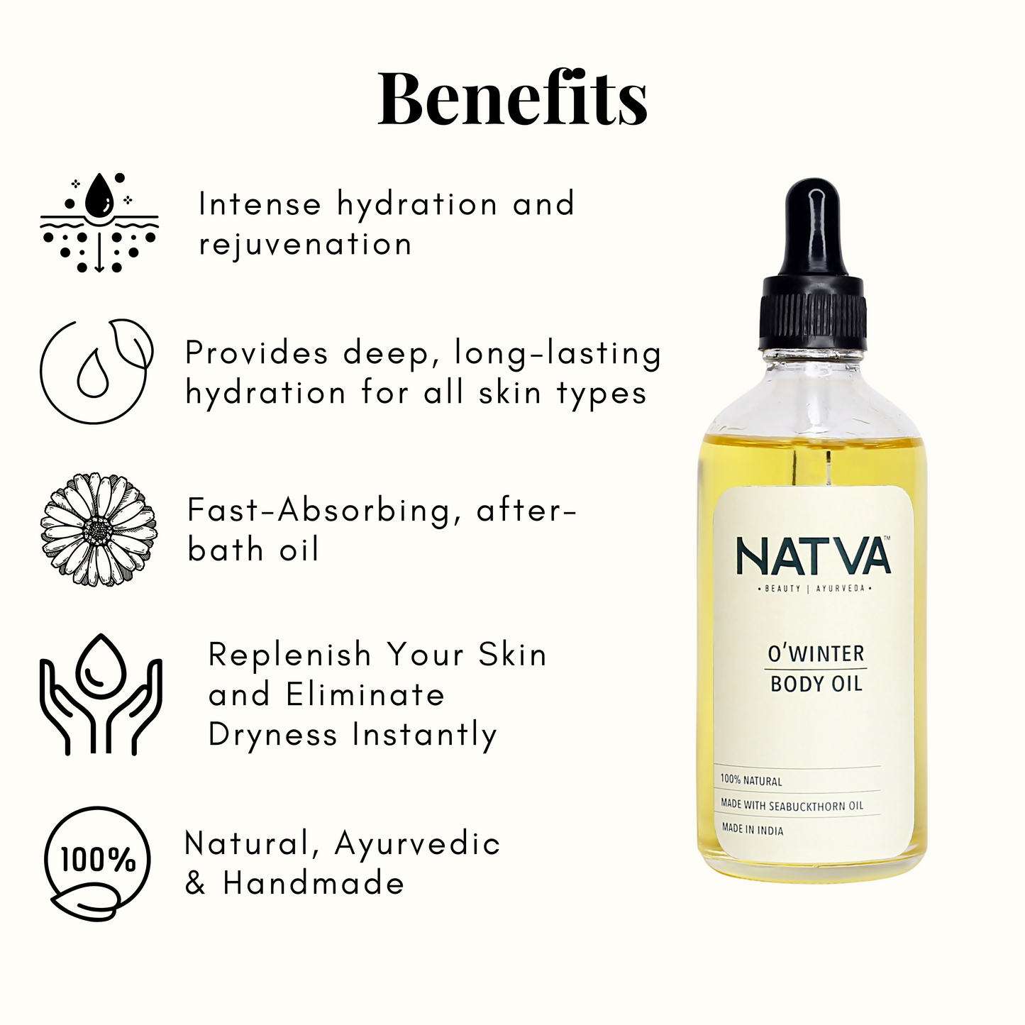 O’Winter, After Shower Bath Body Oil,