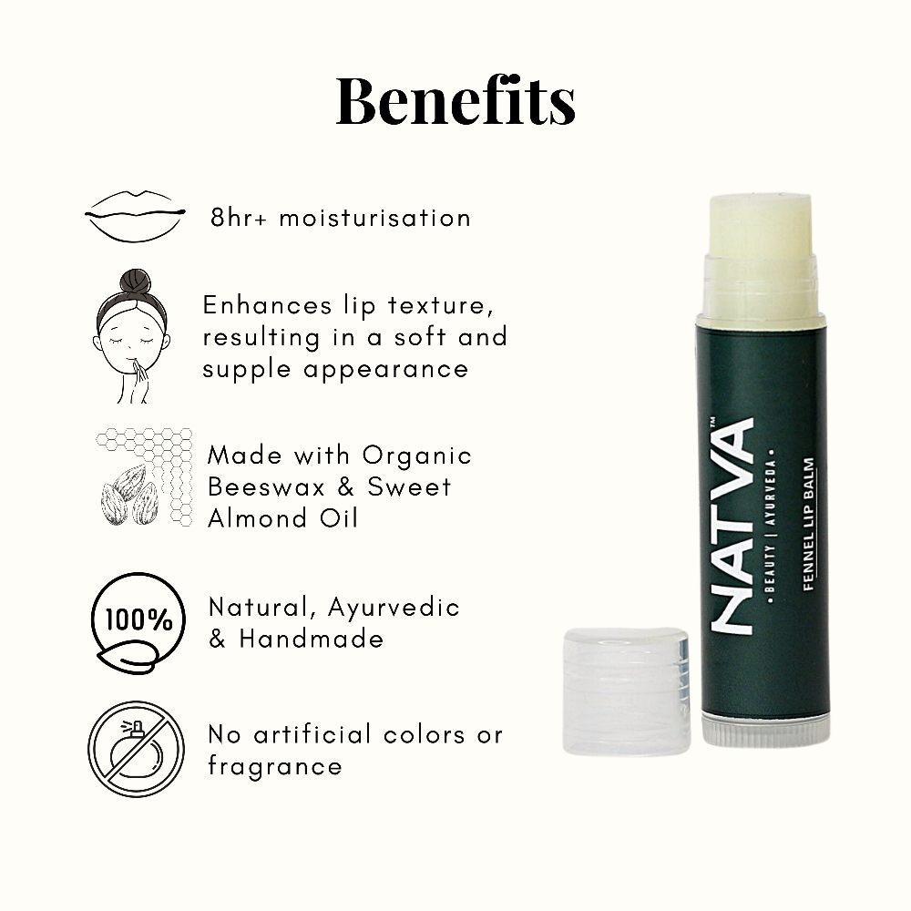 beeswax lip balm fennel