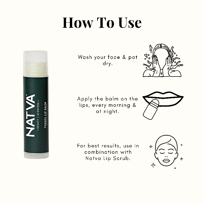 beeswax lip balm fennel