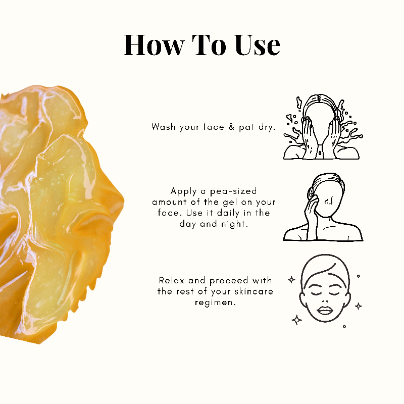 aloe vera saffron gel