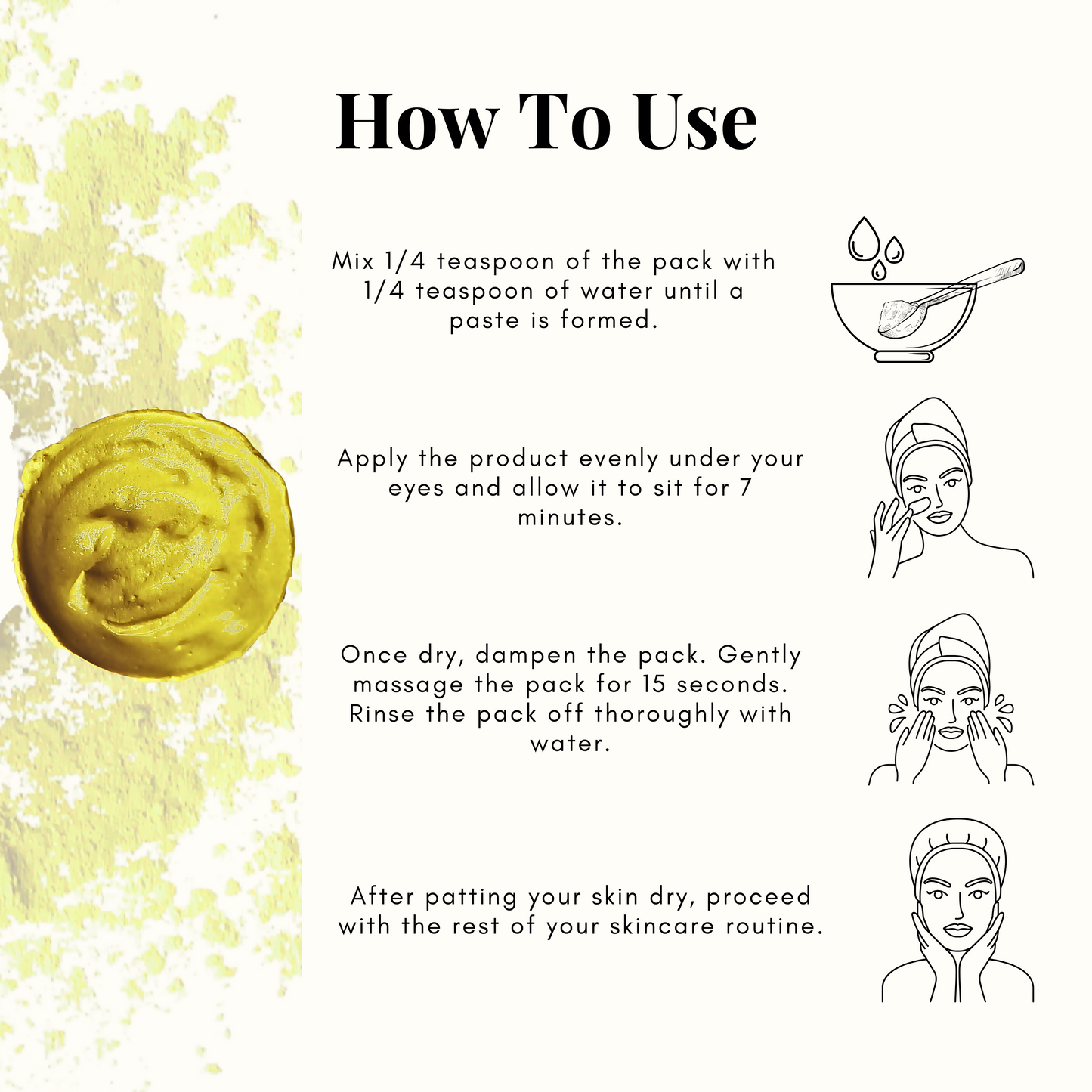 Brightening Under Eye Pack