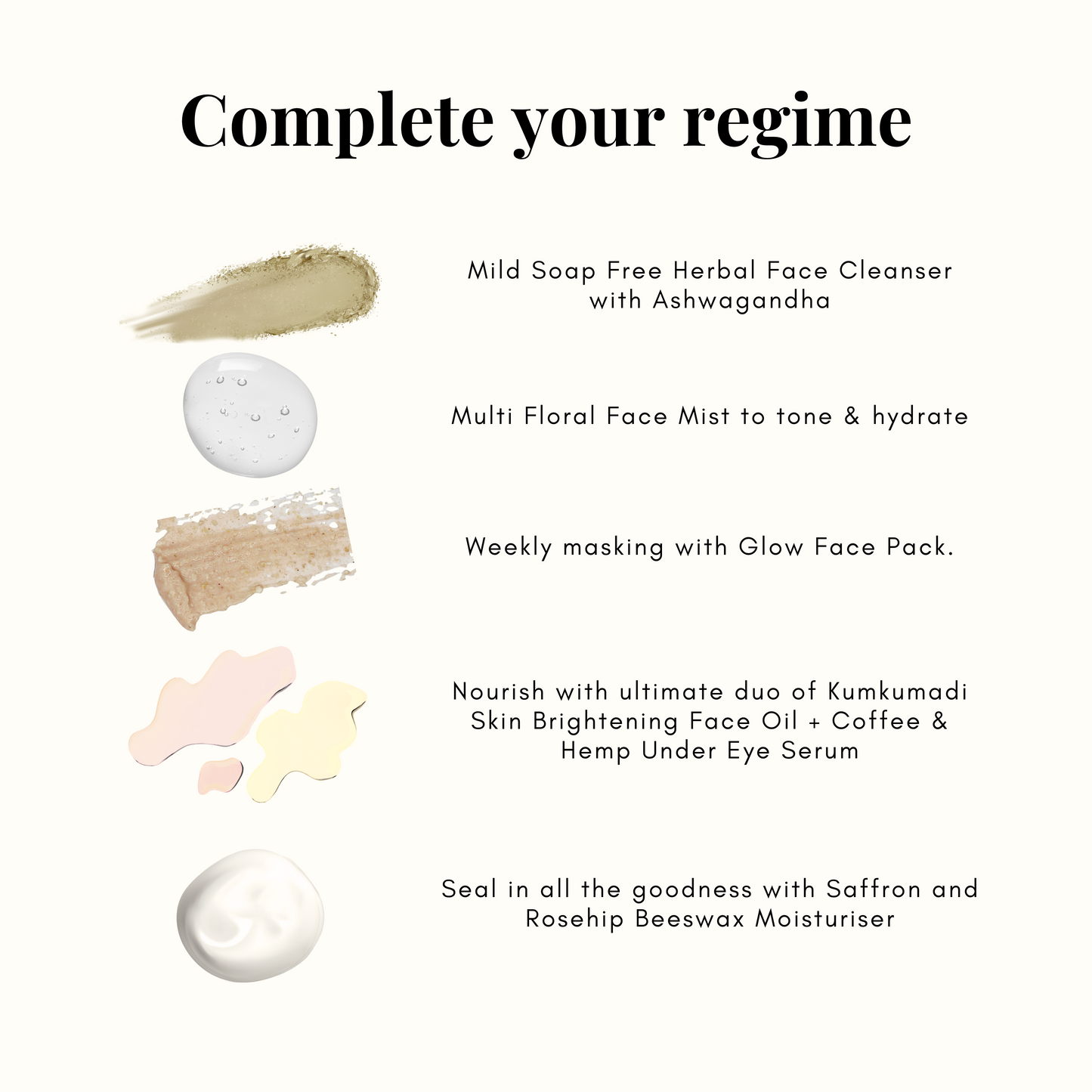 Soap Free Herbal Face Cleanser - Dry to Normal Skin