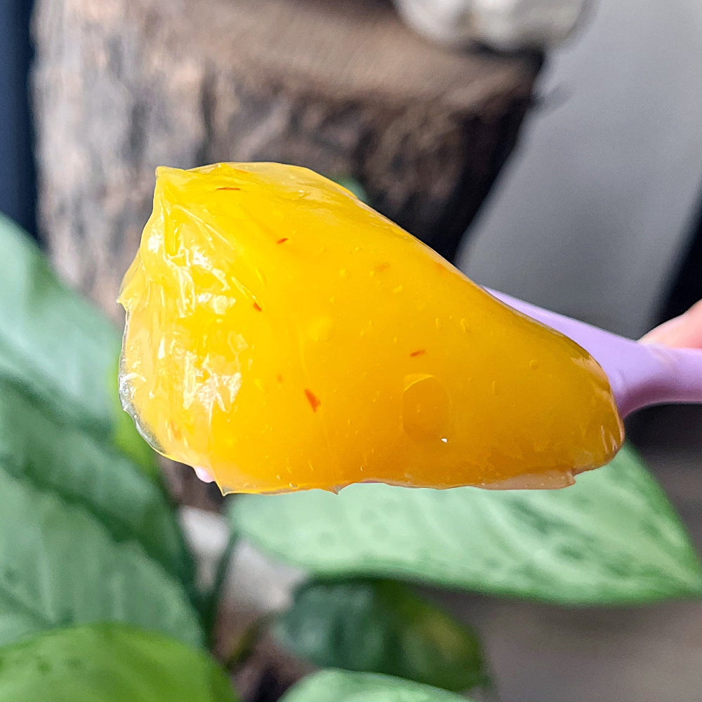Aloe vera saffron gel