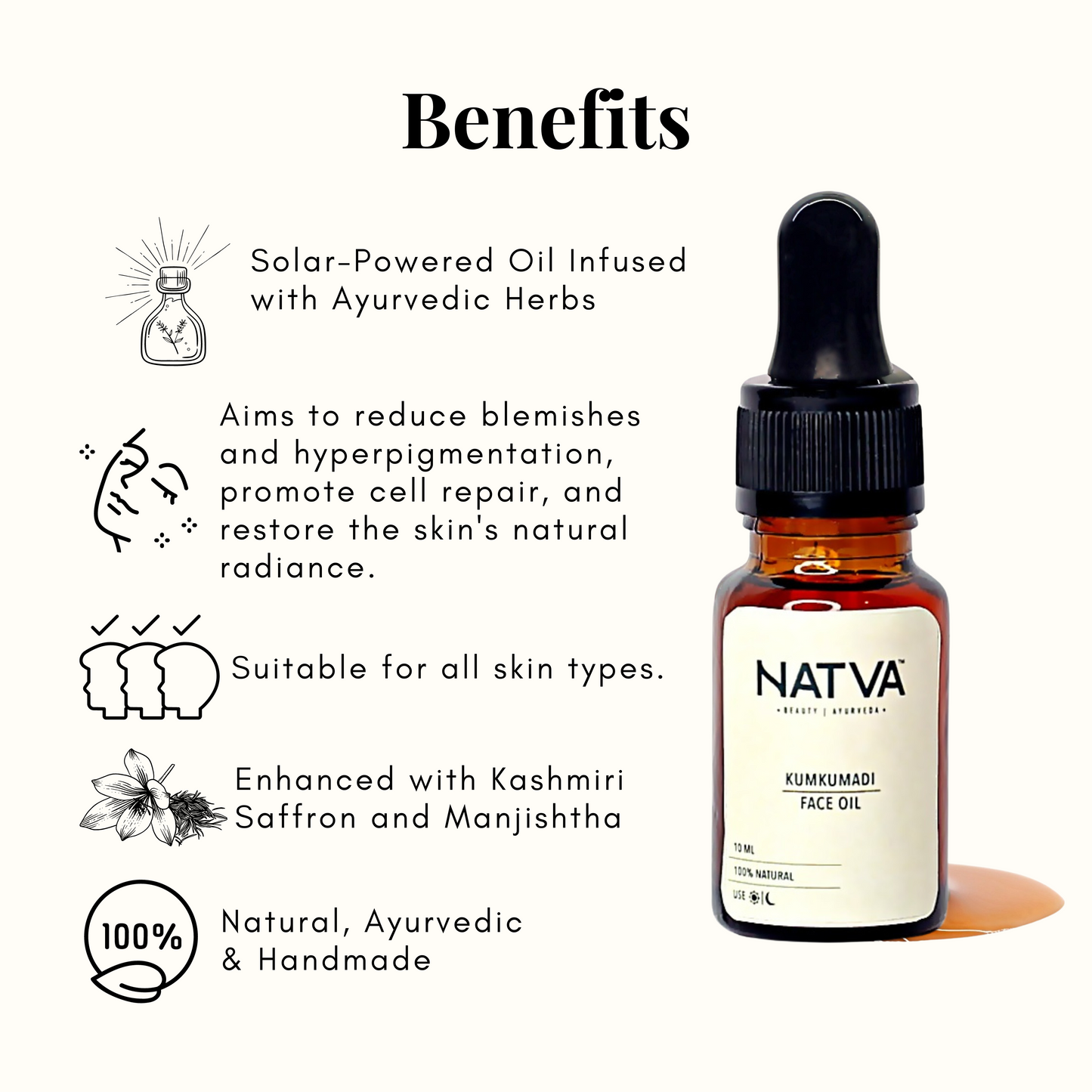 Skin Brightening Kumkumadi Face Oil