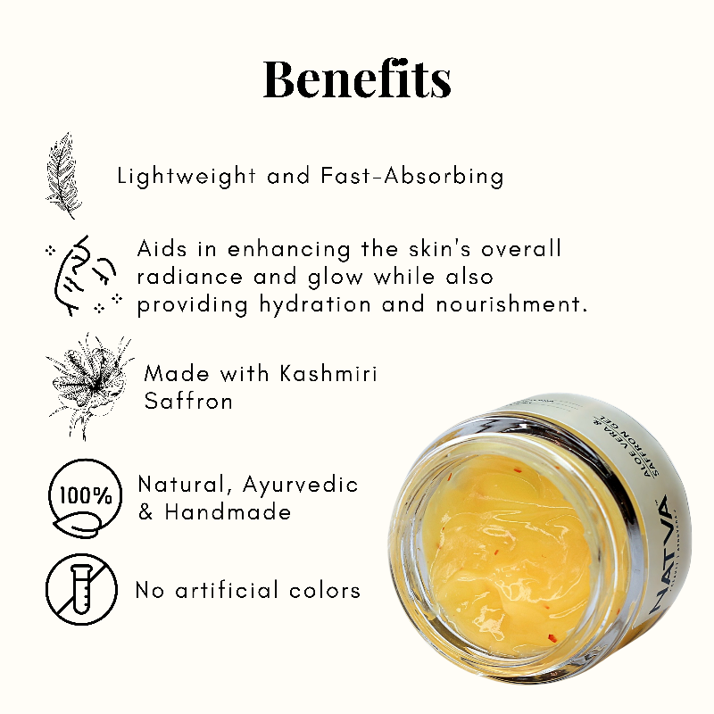 aloe vera saffron gel