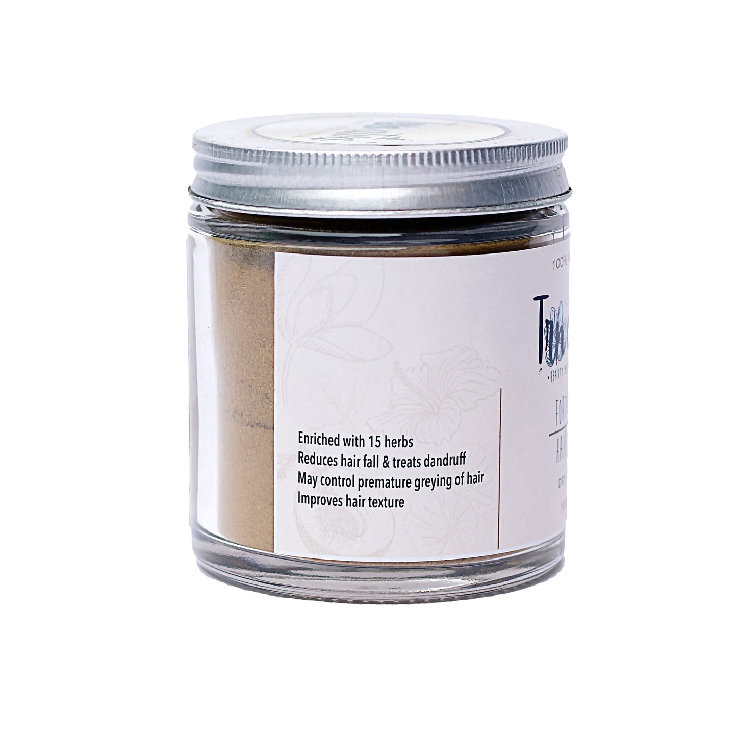 herbal natural ayurvedic hair pack for hair growth dandruff